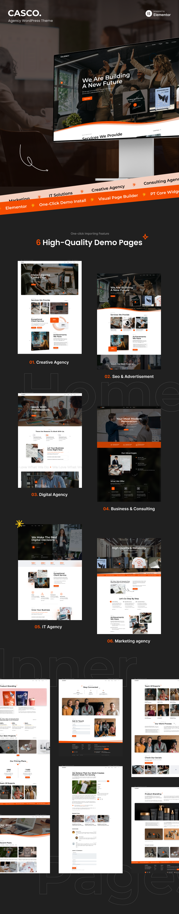 Casco – Agentur-WordPress-Theme – 2