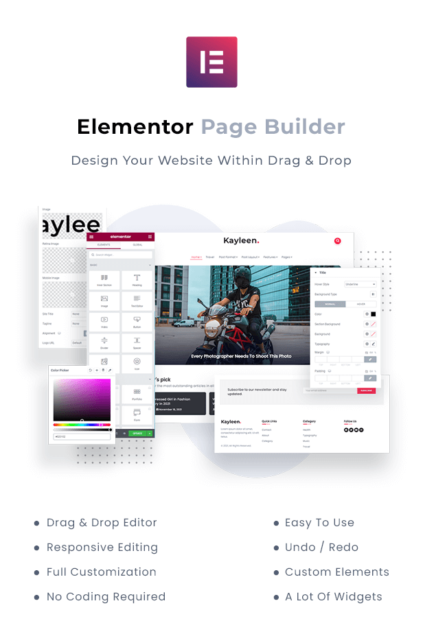 Kayleen |  WordPress-Theme für Blogs und Zeitschriften