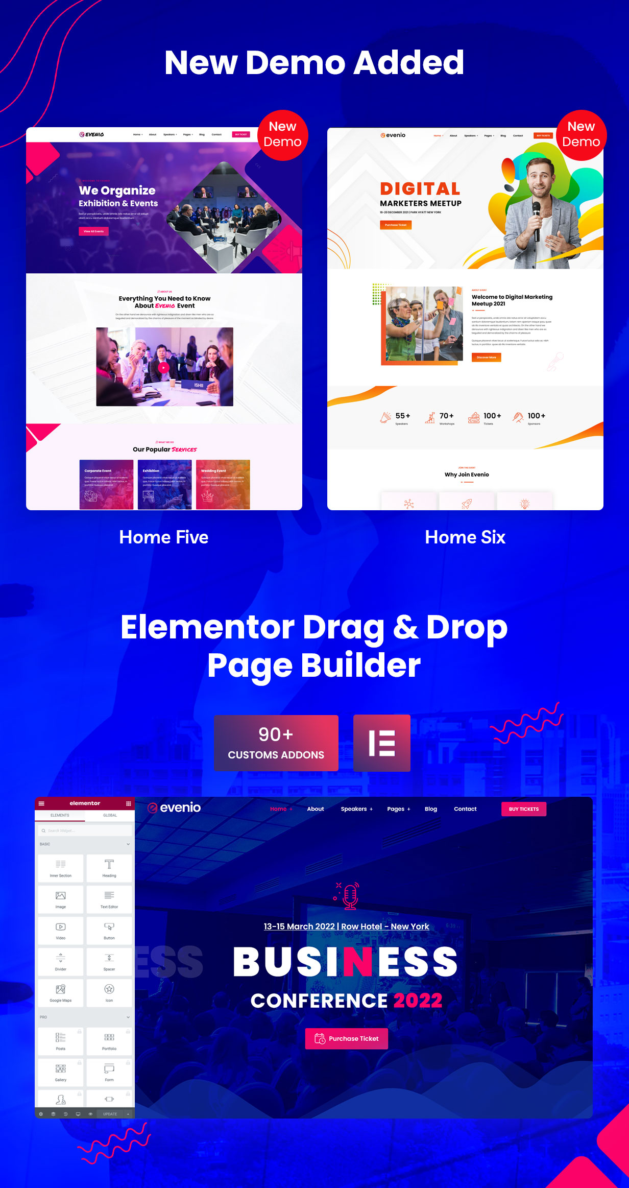 Evenio – Event-Konferenz-WordPress-Theme – 3