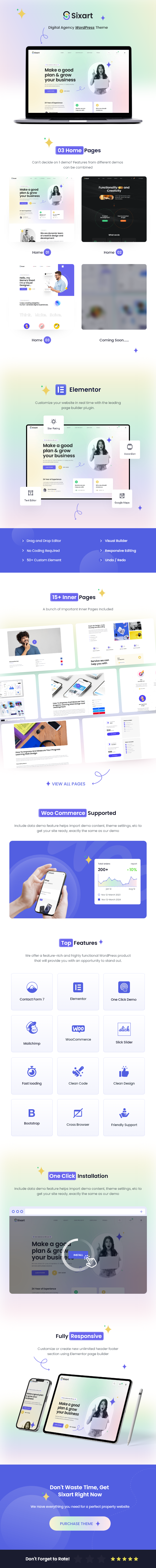 Sixart WordPress-Theme