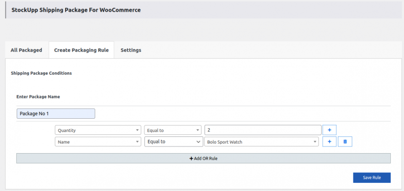 Versandpakete für WooCommerce - 1