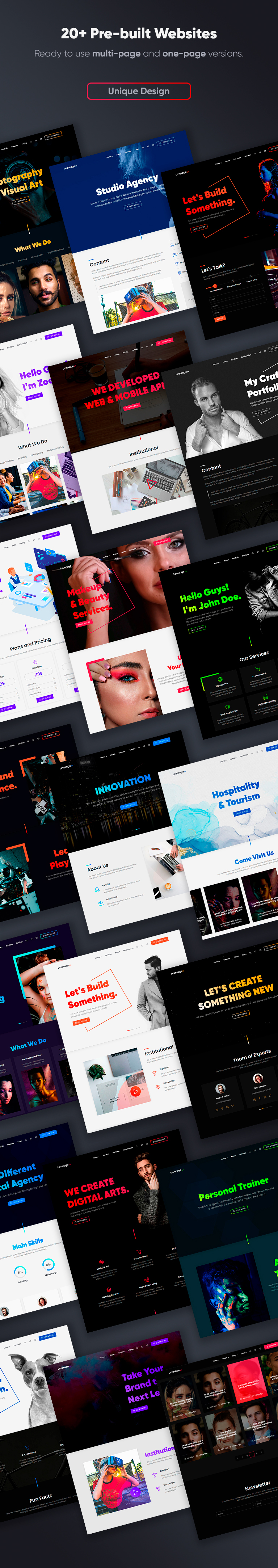 Hebelwirkung – Agentur- und Portfolio-WordPress-Theme – 3