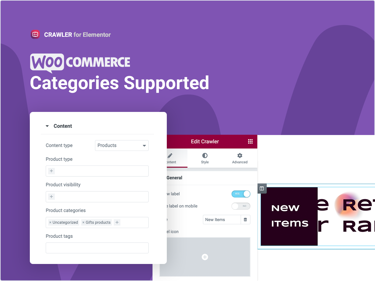 Woocommerce-Kategorien werden unterstützt