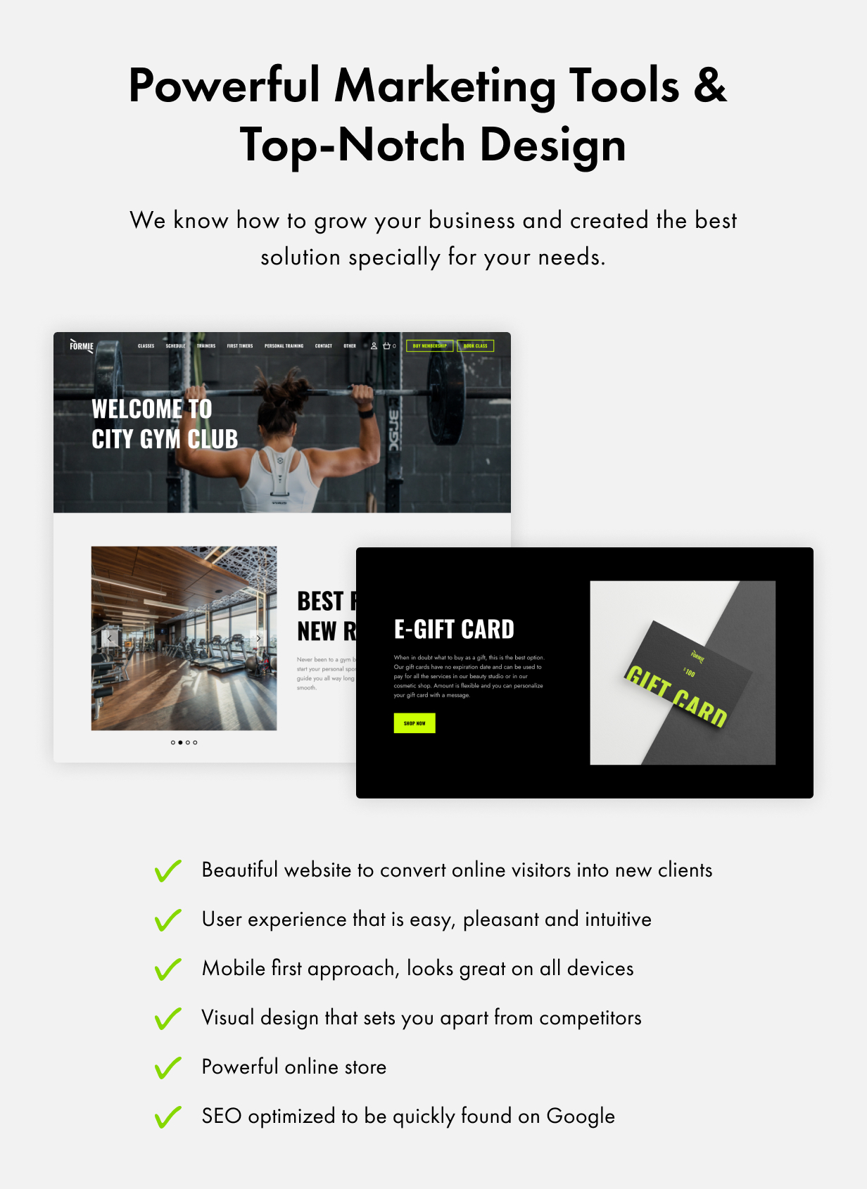 Formie WordPress Theme Präsentationsbild