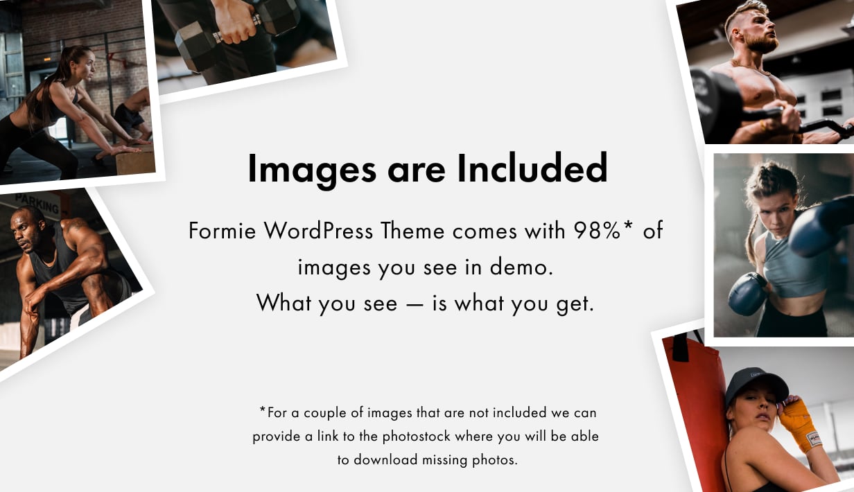 Formie WordPress Theme Präsentationsbild