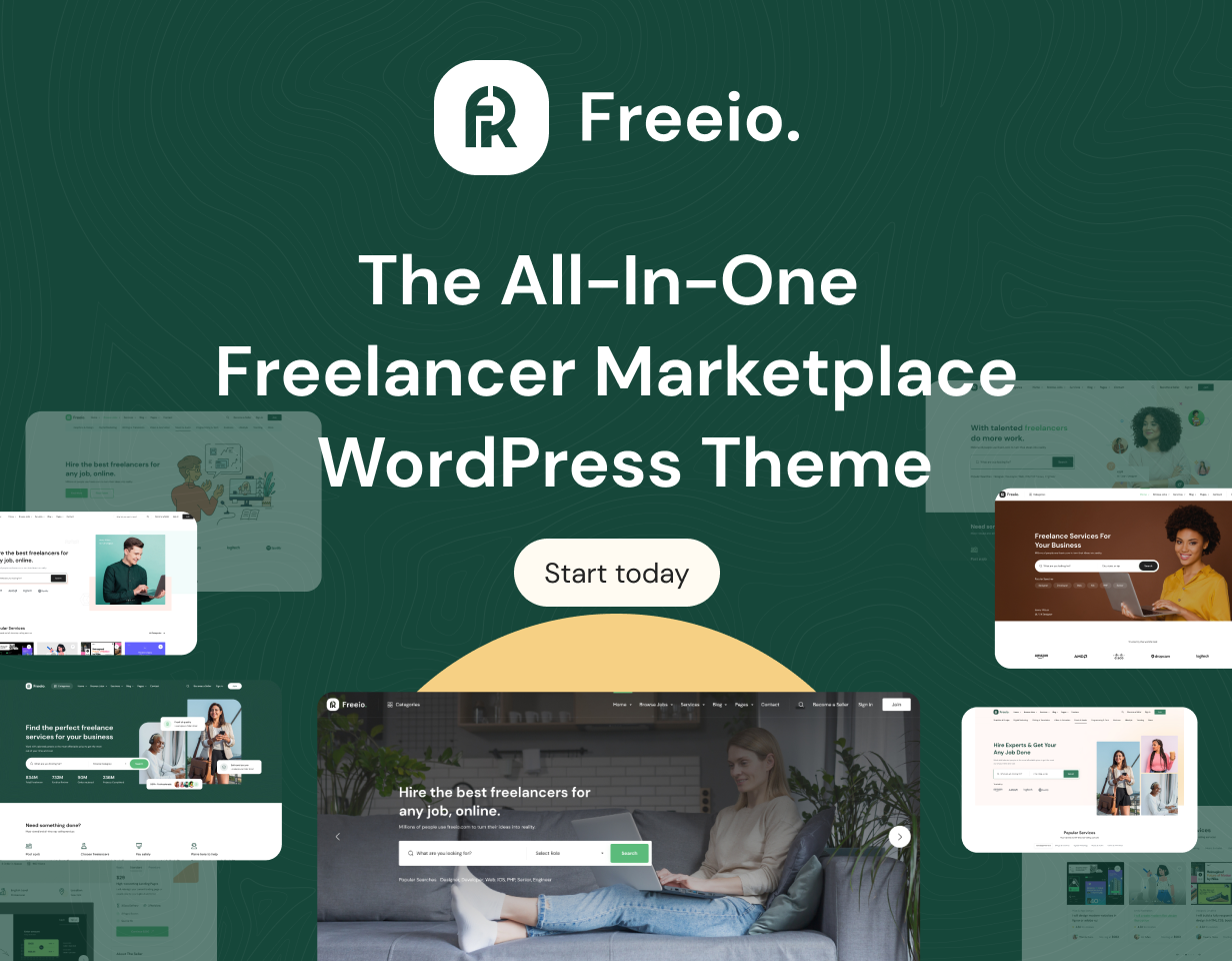Freeio – Freelance Marketplace WordPress Theme – 4