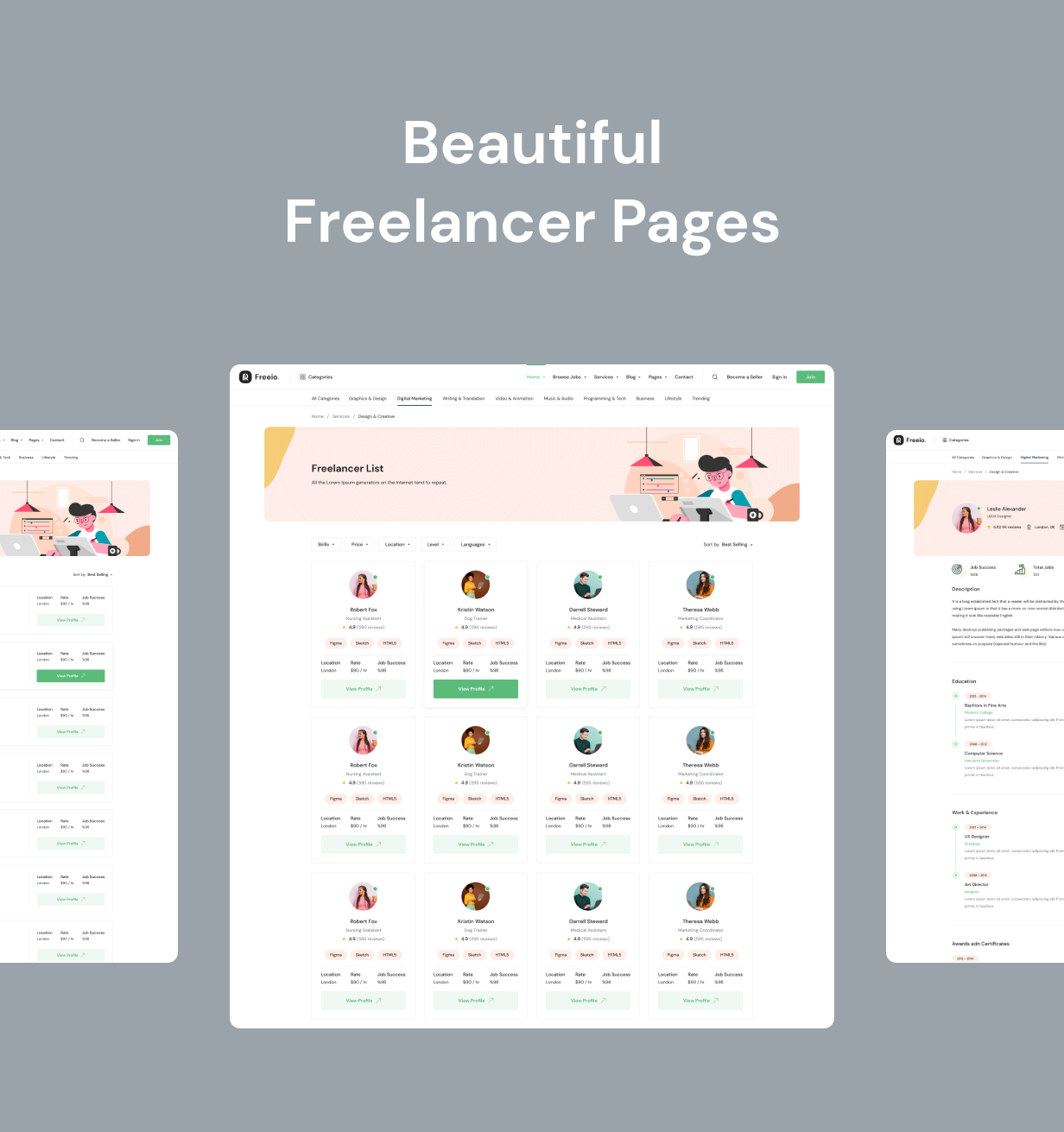 Freeio – Freelance Marketplace WordPress Theme – 10