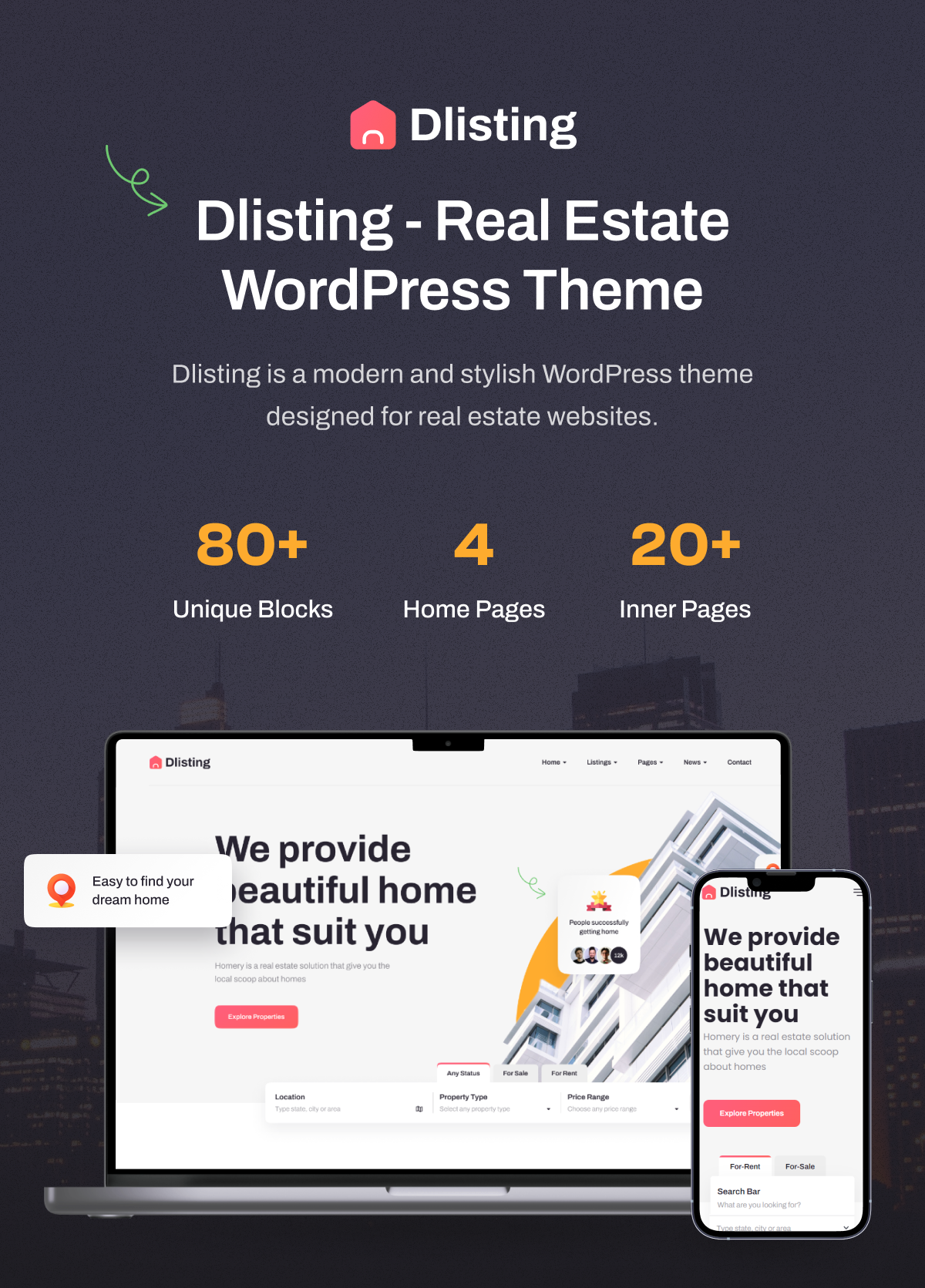 WordPress-Theme für Immobilien