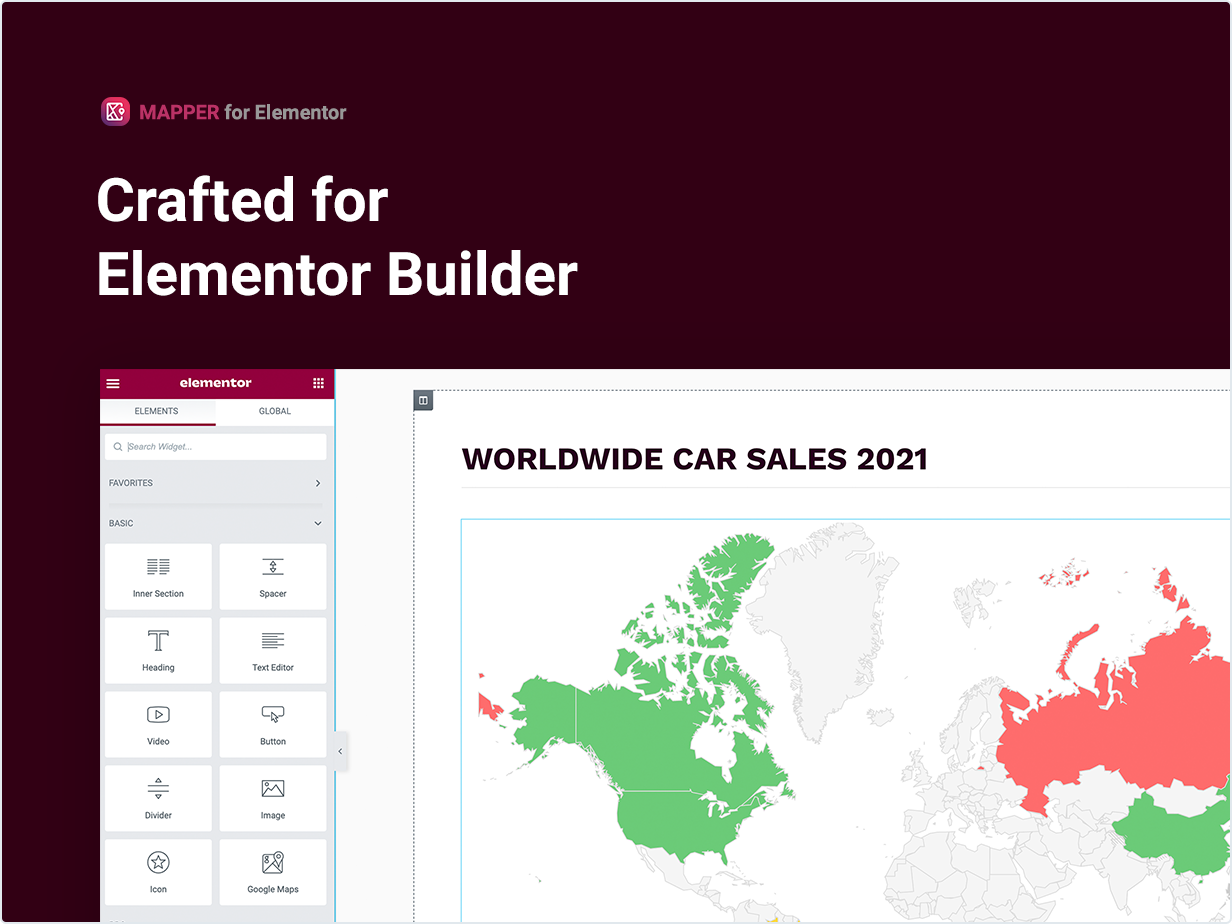 Hergestellt für Elementor Builder