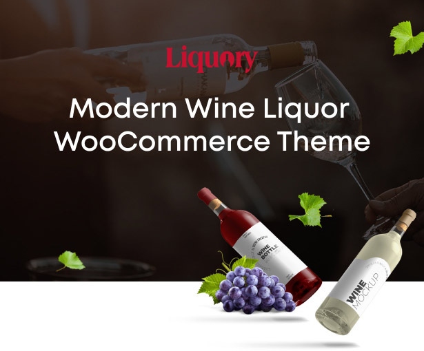 Liquor Drink Wine WordPress Theme