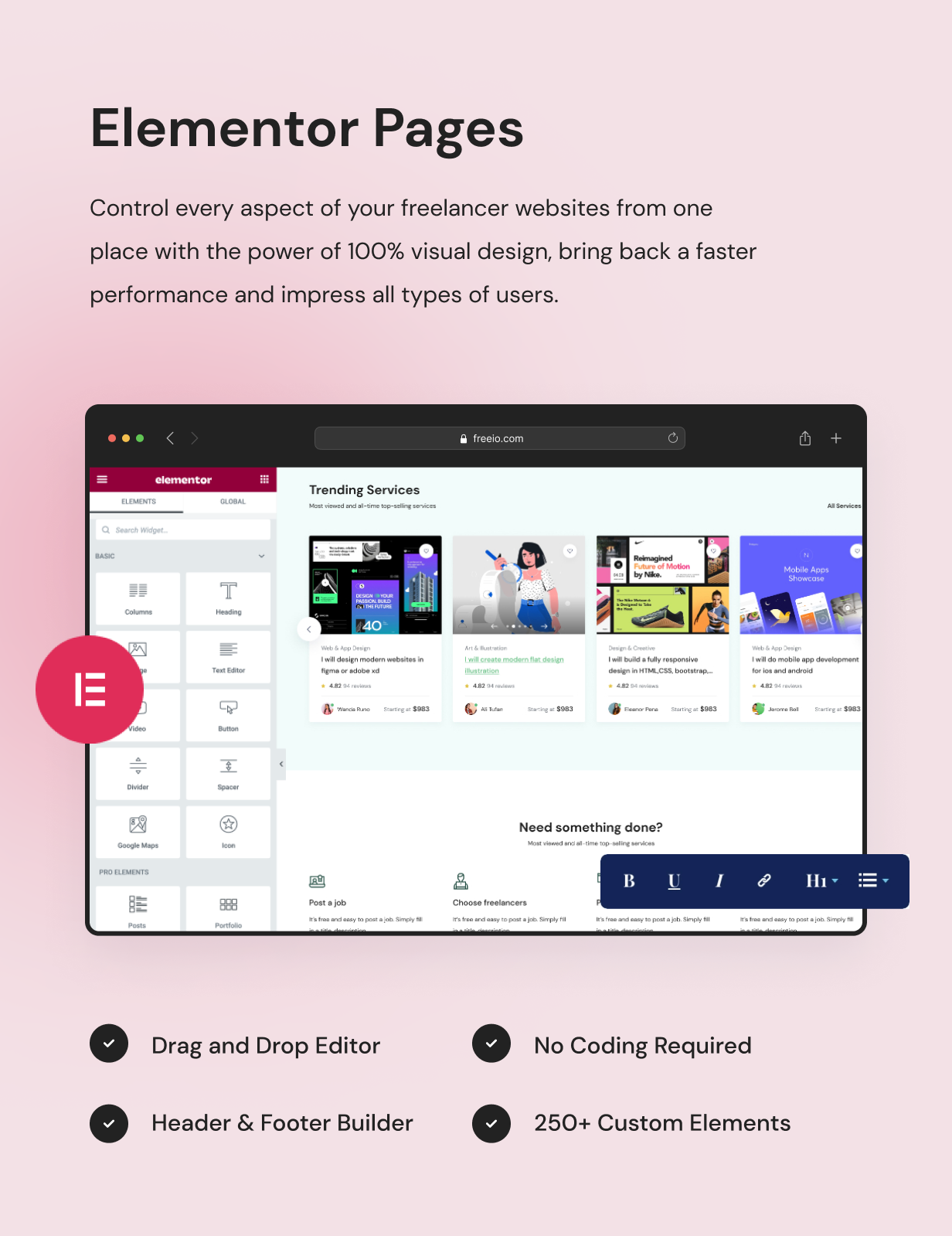 Freeio – Freelance Marketplace WordPress Theme – 12
