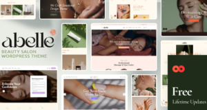 Abelle – Schönheitssalon Elementor WordPress Template