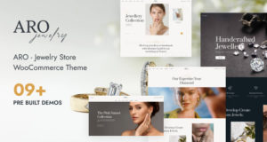 Aro – WordPress-Vorlage für Juweliere