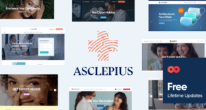 Asklepios – WordPress-Vorlage für Ärzte, Medizin und Gesundheitswesen