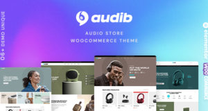 Audib – Audio Store WooCommerce-Template