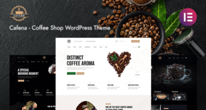 Cafena – Café-WordPress-Vorlage