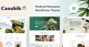 Canabik – WordPress-Template für medizinisches Marihuana