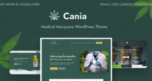 Cania – Medizinisches Marihuana WordPress