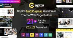 Capiza – WordPress-Template für Unternehmen und Agenturen