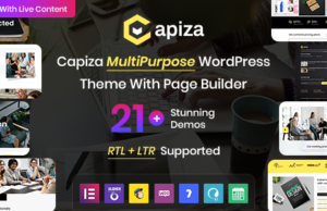 Capiza - WordPress-Template für Unternehmen und Agenturen