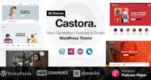 Castora – Podcast-WordPress-Template