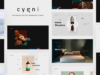 Cygni - Interaktives Portfolio-Showcase-Thema