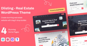 Dlisting - Immobilien-WordPress-Vorlage