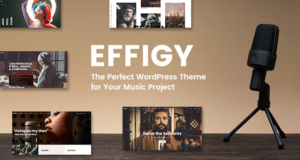 Effigy – Ein sauberes und professionelles Musik-WordPress-Thema
