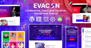 Evacon – Event- und Konferenz-WordPress-Template