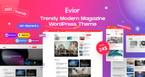 Evior – Modernes Magazin-WordPress-Thema