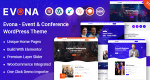 Evona – Event- und Konferenz-WordPress-Thema