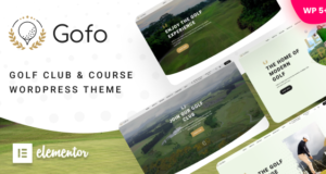 Gofo – WordPress-Template für Golfplätze und Country Clubs