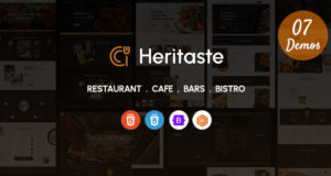 Heritste – Restaurant & Café HTML-Vorlage