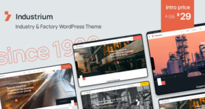 Industrie | WordPress-Template für Industrie und Fabrik