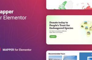 Interaktive Weltkarte für Elementor – Mapper