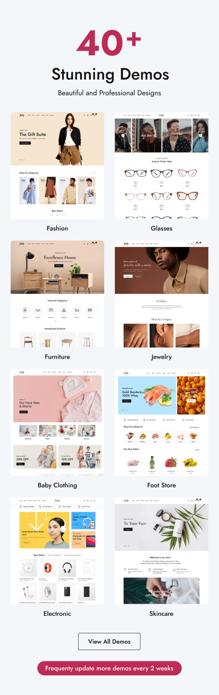Juli – E-Commerce-WordPress-Layout