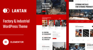 Lantan – Fabrik- und Industrie-WordPress-Thema