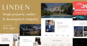 Linden – WordPress-Thema für einzelne Immobilien
