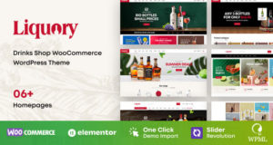 Liquor – WooCommerce Vorlage für Getränkeshop