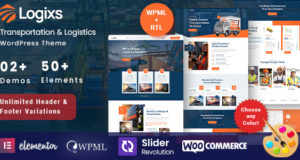 Logixs – WordPress-Layout für Transport und Logistik