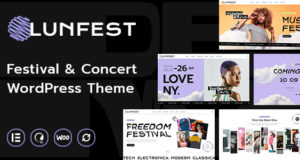 Lunfest – Festival- und Konzert-WordPress-Thema