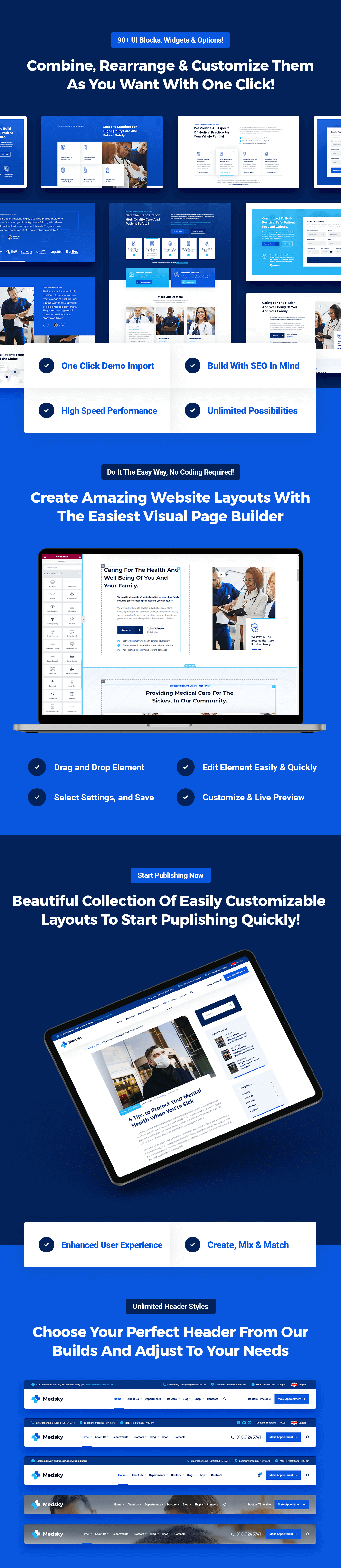 Medsky - WordPress-Theme für Gesundheitskliniken - 7
