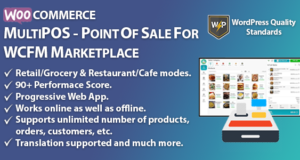 MultiPOS – Point of Sale for WCFM Marketplace | MultiVendor POS System