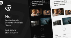 Nui – Portfolio-Element oder WordPress-Template