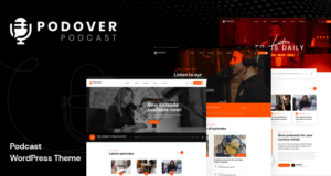 Podover – Podcast-WordPress-Thema
