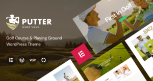 Putter – Golfplatz & Spielplatz WordPress Template