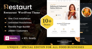 Restaurt – Restaurant-WordPress-Template