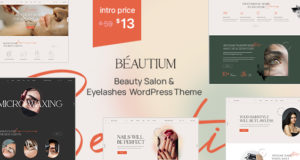 Schönheit | Schönheitssalon & Wimpernstudio WordPress-Template