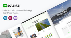 Solarta | Solar und Erneuerbare Energien WordPress Template + RTL