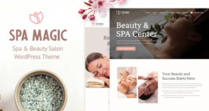 SpaMagic – WordPress-Template für Schönheitssalons